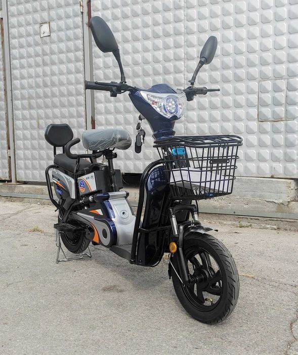 Електрически скутер EcoWay модел JML 350 W мотор син