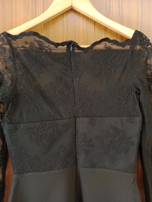 Черна официална рокля