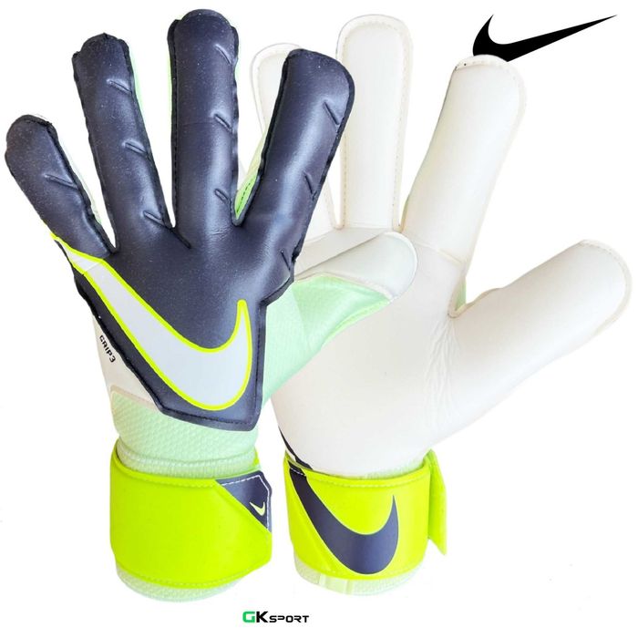 Вратарски ръкавици NIKE GRIP3 GRIDIRON/BARELY размер 8