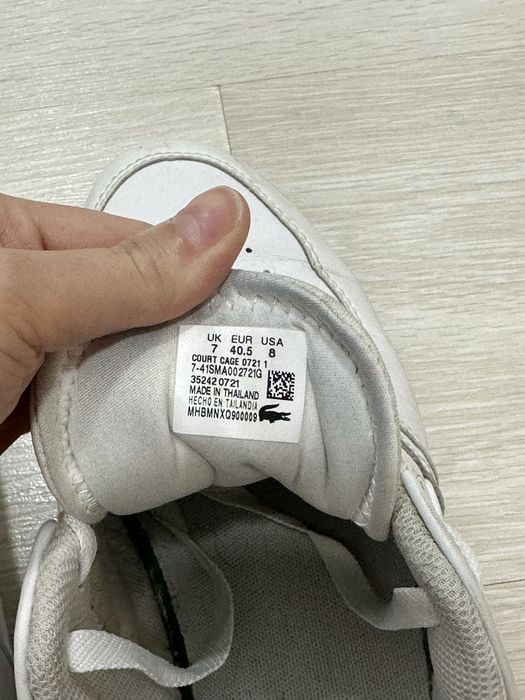 Мужские кроссовки Lacoste