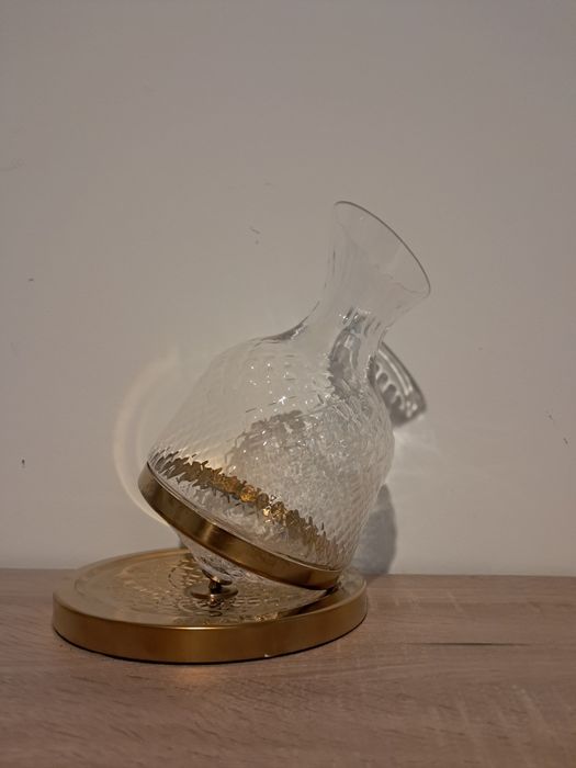 Въртящ се кристален декандер  ;кана ;за вино