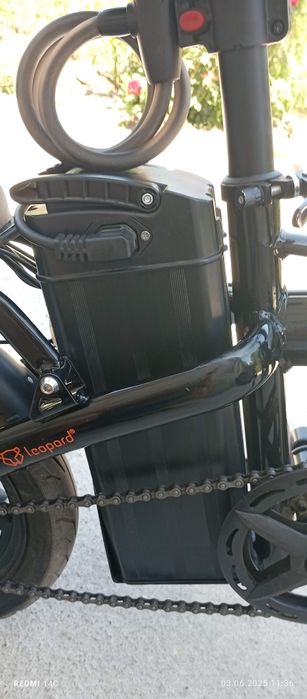 Электро велосипед леопард
