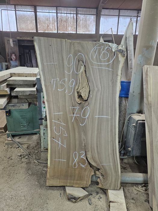 Слэб карагача. Слэбы больших размеров.