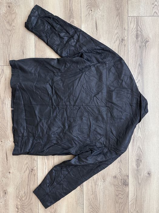 Geaca Piele Naturala Nappa CANDA cu Guler Barbati | Marime M