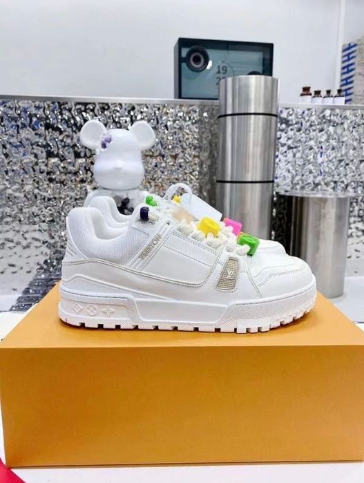 Adidasi Louis Vuitton Maxi White LV Skate