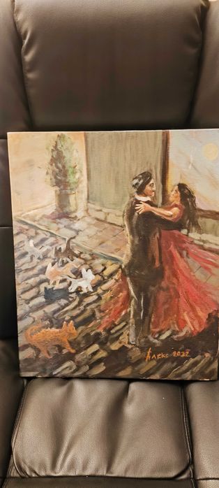 КАРТИНА Танц в нощта