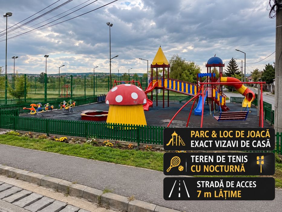 Casă P+1 Pitesti Mărăcineni – 185 mp, teren 800 mp, terasă 36 mp, la 5 min de Mall Vivo
