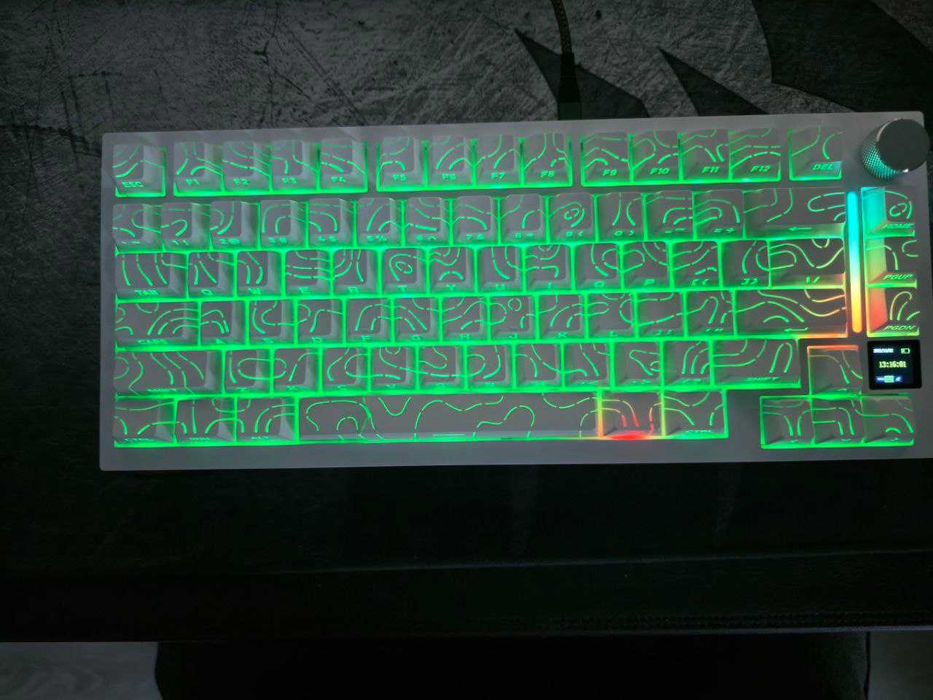 Attack Shark X820Ultra tastatura mecanica 75% Tri-Mode ecran TFT