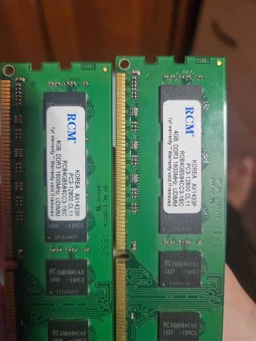 Ddr3 8gb 1600 MHz