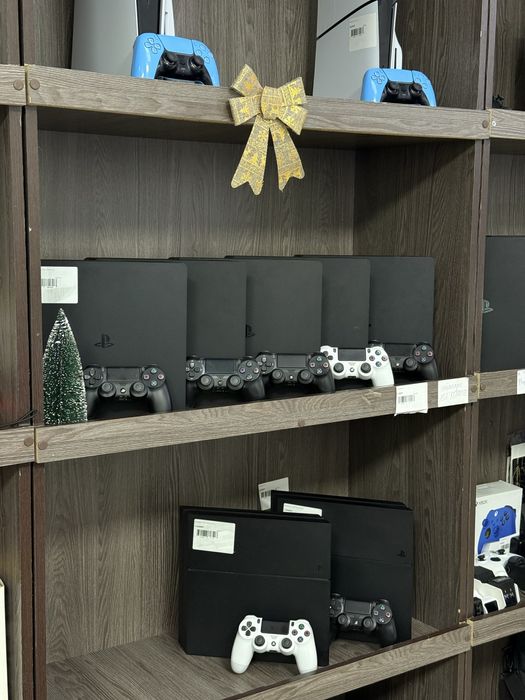 Большой выбор прошитых приставок PlayStation 4 Slim/Fat