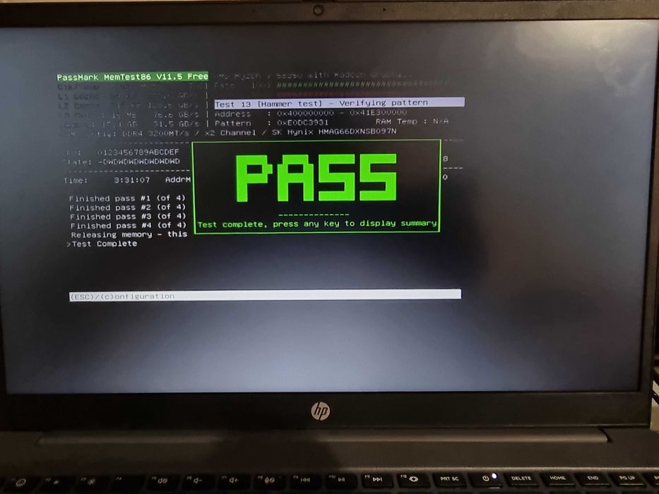 DDR4 3200 dual chanel SK hynix
