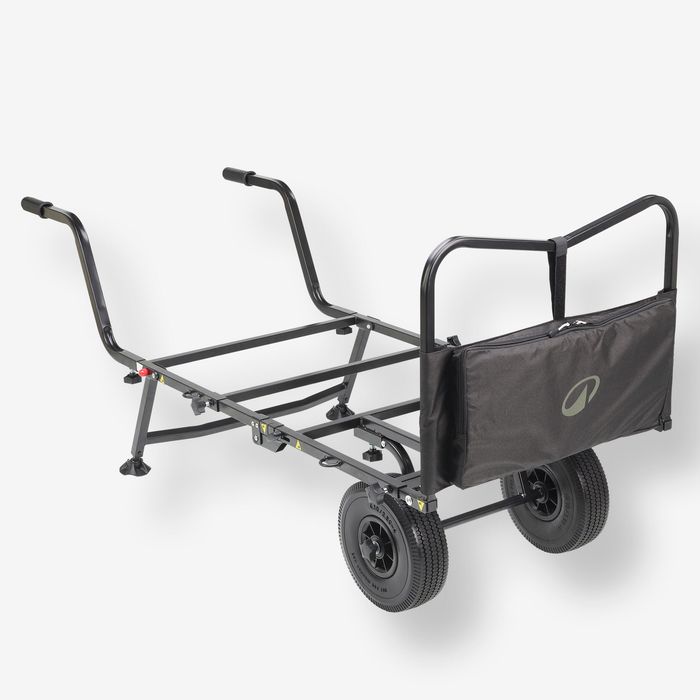 Cărucior Pescuit la crap Barrow Session - produs resigilat Decathlon