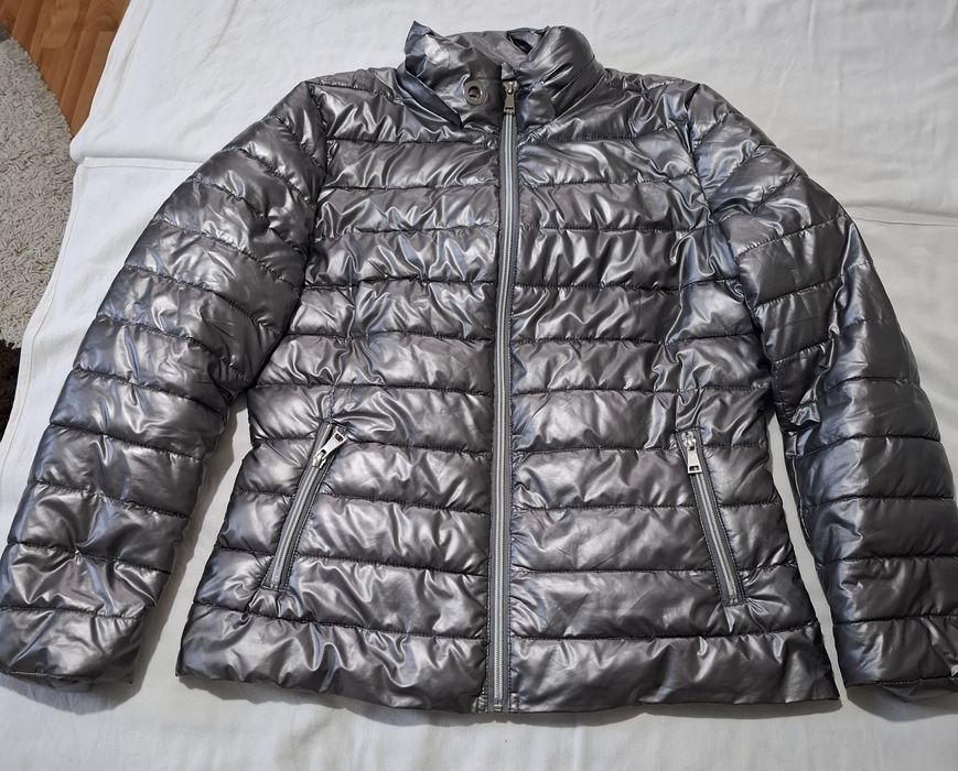 Geacă damă,  argintie,  nr.M