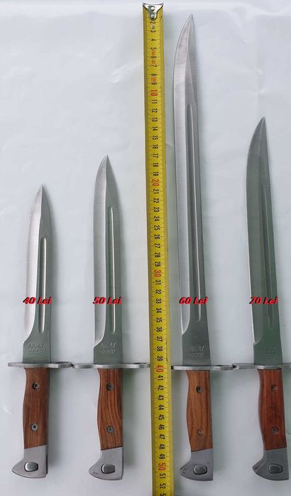 Cutit,Cutite, baioneta inscriptionat AK-47 CCCP + teaca