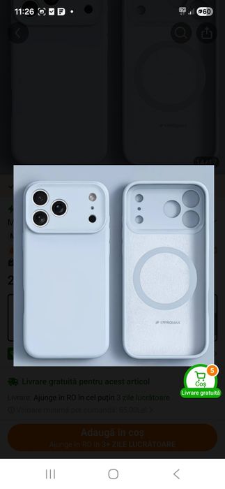 Husa iphone 17 pro
