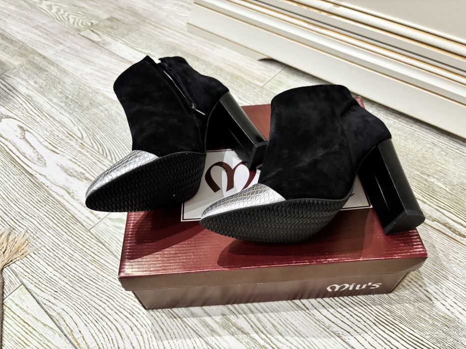 Pantofi Dama Piele Intoarsa