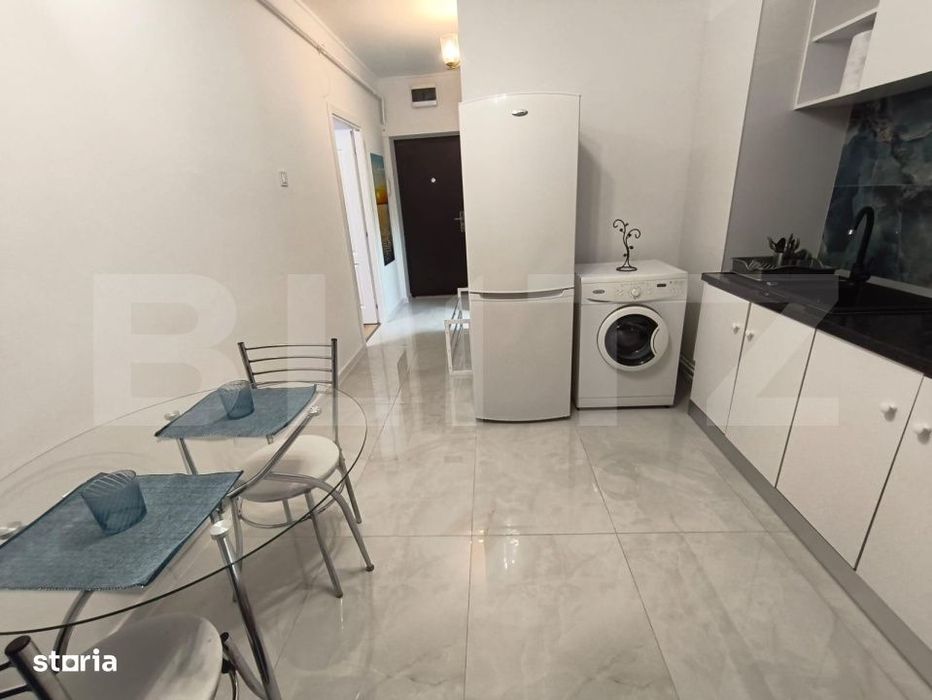 Garsoniera de inchiriat, 45 mp, centrala proprie,  zona Centrala