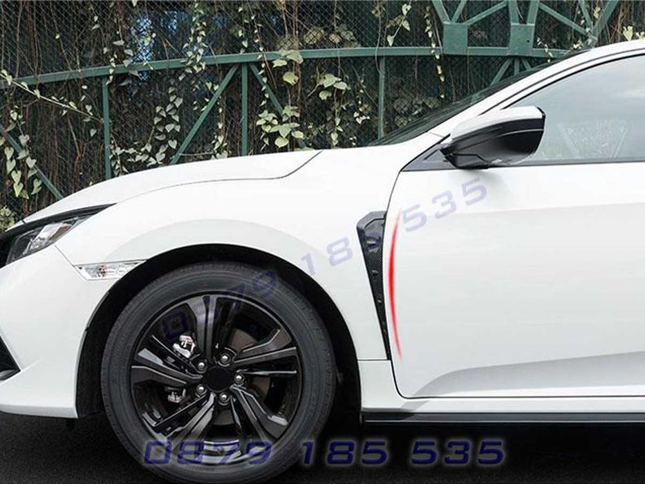 Универсални въздуховоди калници тунинг добавки за странична броня