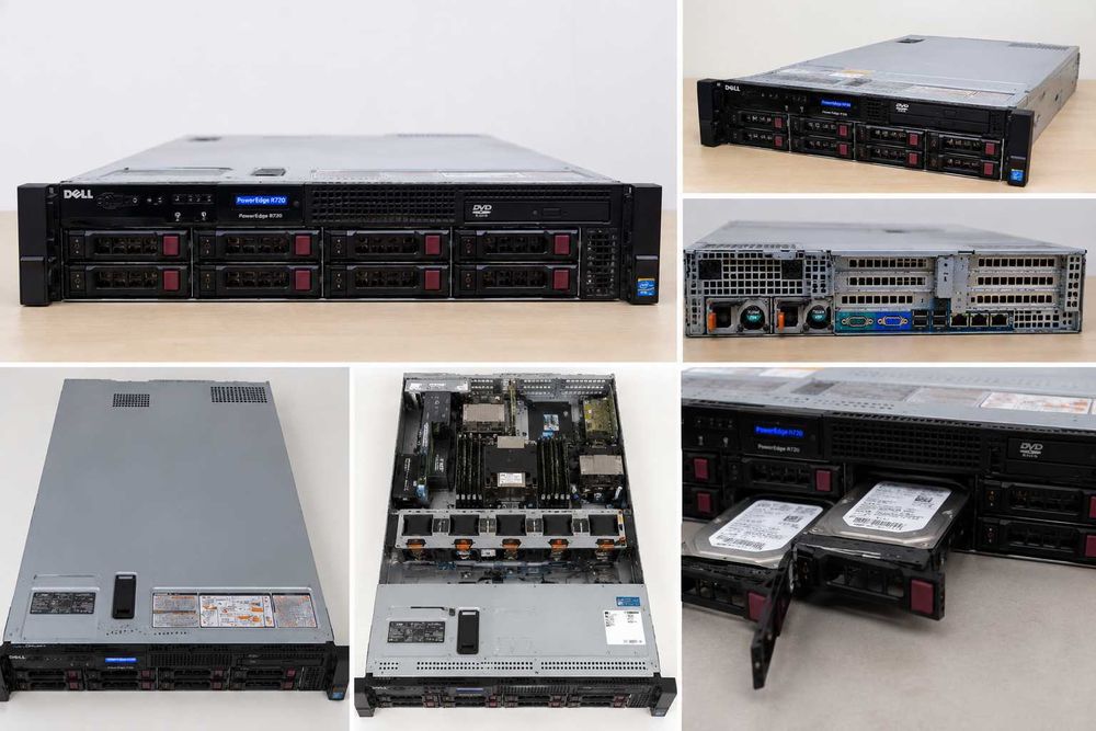 Dell PowerEdge R720 – 96GB RAM – 18TB Storage – Enterprise Storage Server