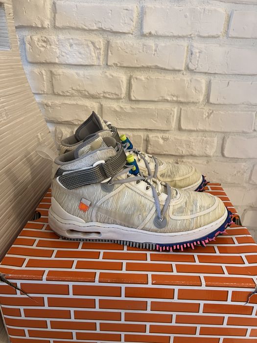 Off-White x Nike Air Force 1 Mid "White" 44.5 factura