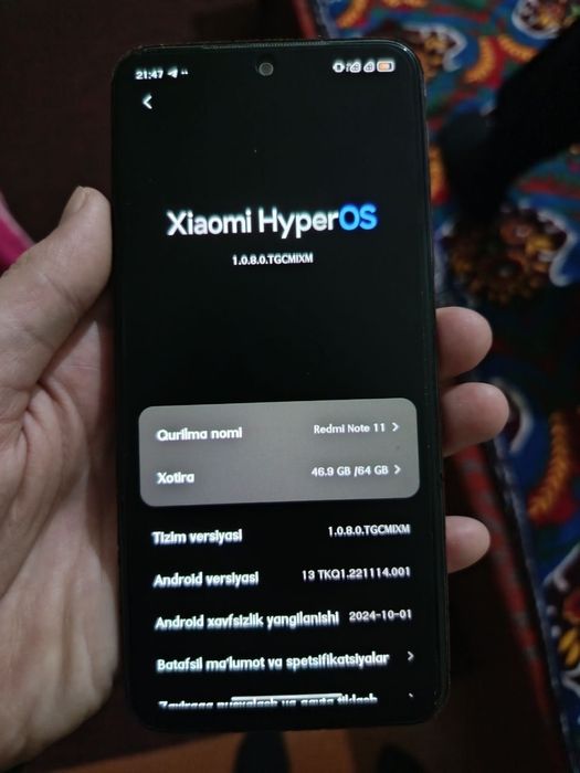 Redmi note 11 4/64lik