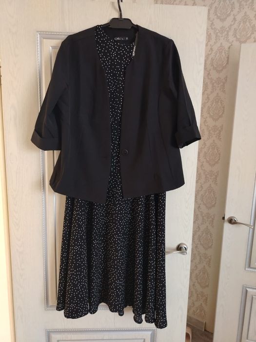 Чёрное платье двойка