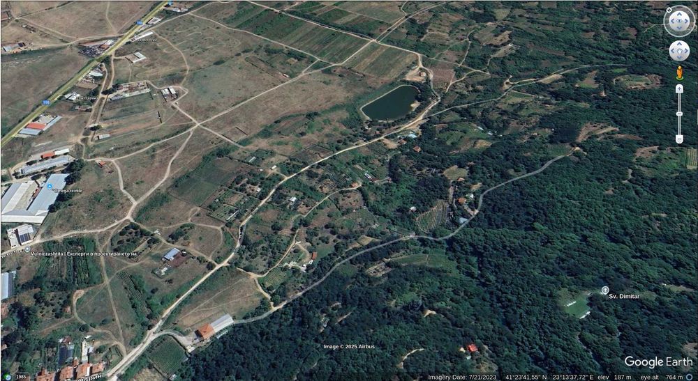 Продава се Парцел в Петрич - 2000 кв.м за 31 €/кв.м - Снимка #3