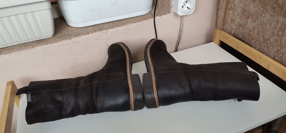 Ботуши Clic! Естествена кожа 40 н.