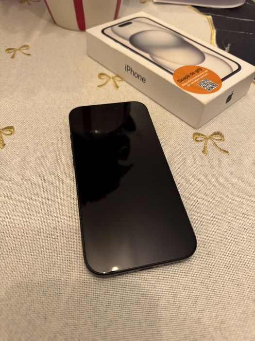 iPhone 15 128GB  Black garantie