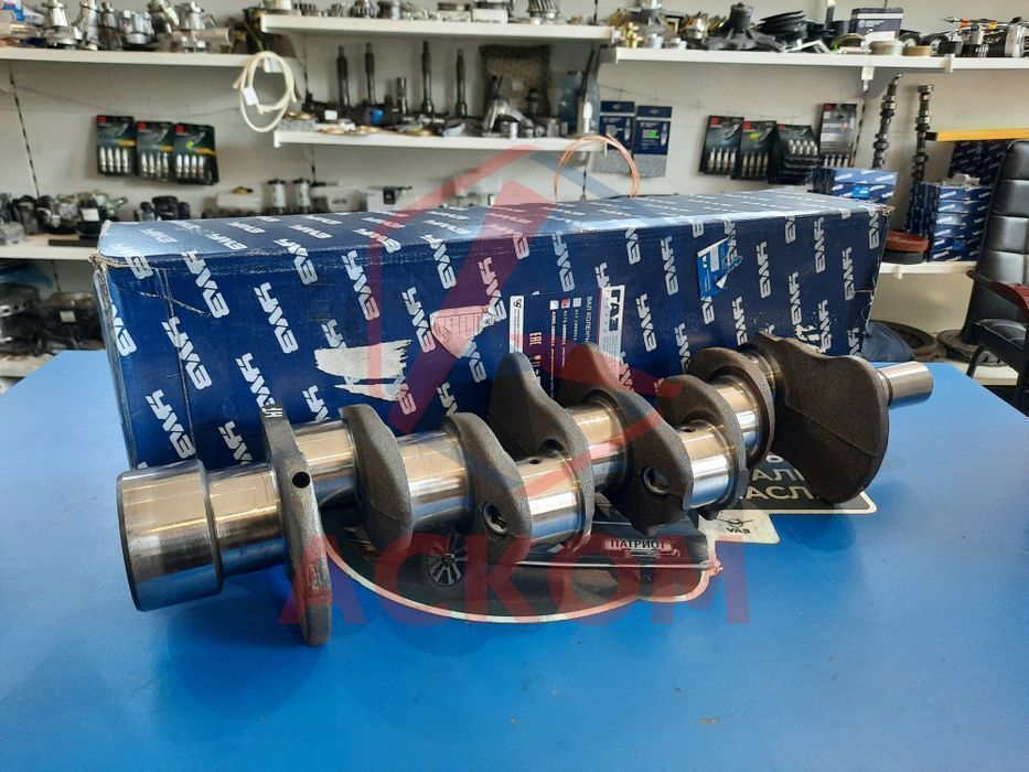 вал коленчатый уаз,газ-3302 дв.умз под сальник с вкладышами умз