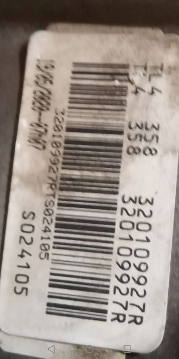 Cutie de viteze Dacia Dokker, Lodgy TL 4 358, 320109927R