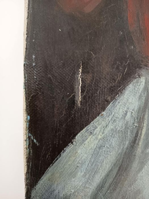 Tablou Vechi Nud Original Fernando Severini Cu Ceritifact