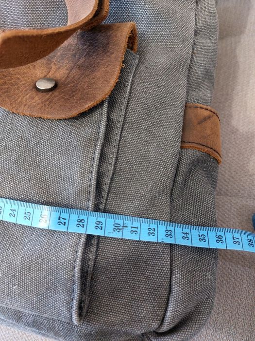 Раница,от кожа и плат