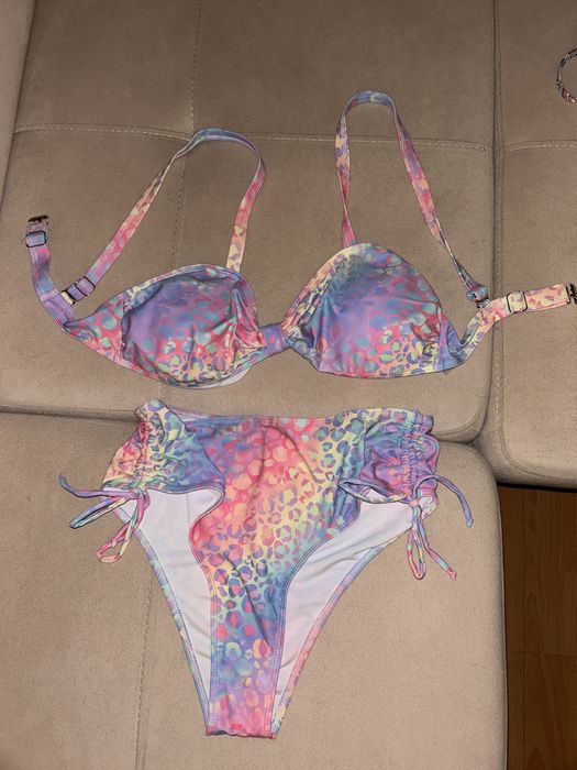 Costum baie multicolor