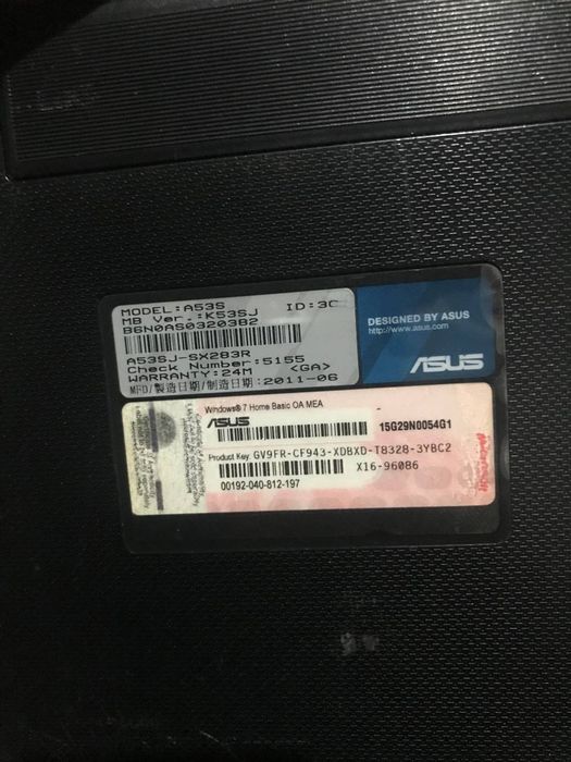 ASUS noutbuk sotiladi