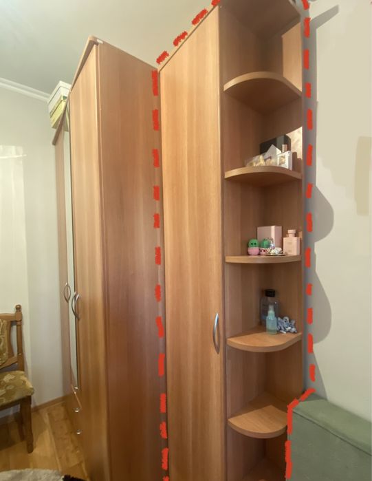 Уголовой шкаф, Шкаф