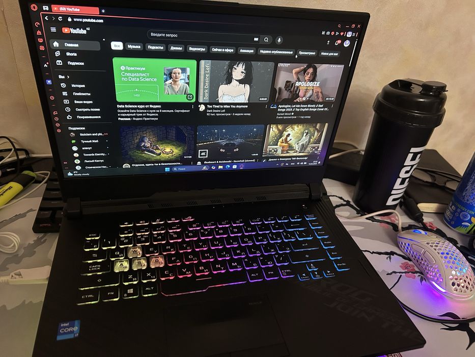 Ноутбук Asus Rog strix