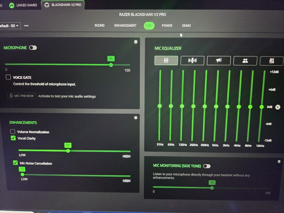 Безжични слушалки Razer Blackshark v2 pro (2023)