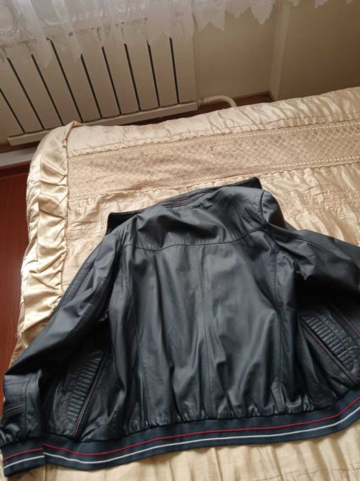 Куртка кожаная мужская