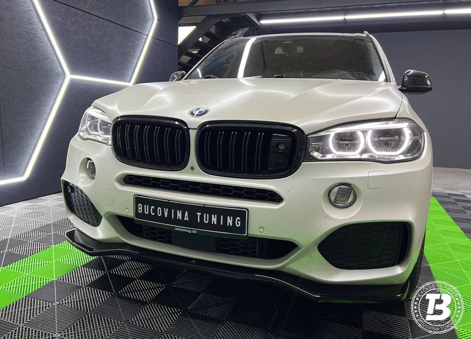 Prelungire Bara Fata compatibila cu BMW X5 F15 M-Pack Maxton Design LICHIDARE STOC