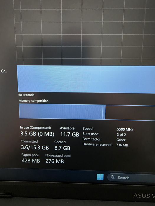 Asus Vivobook Go 15. Ryzen 5 40 16gb ddr5 ssd 512