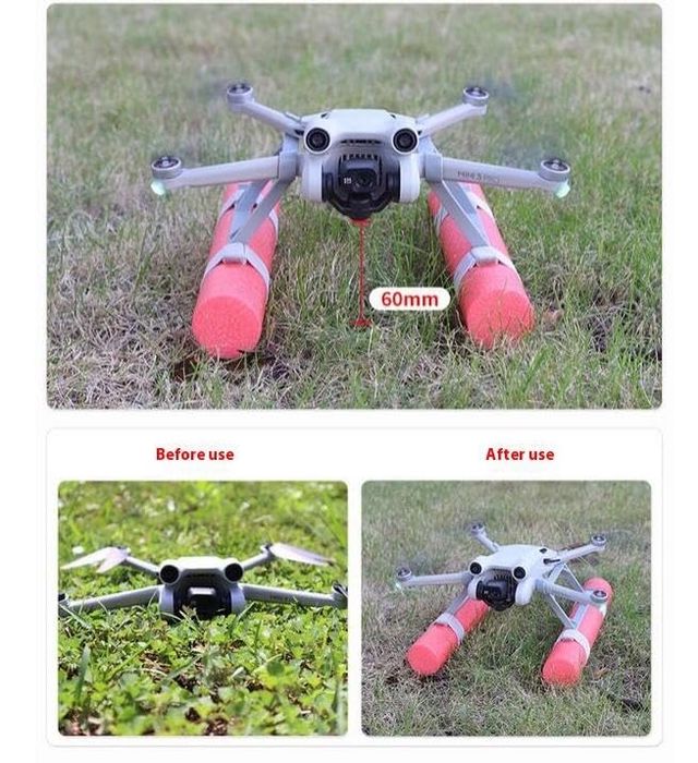 Water Landing Gear за DJI Mini 4 Pro / Mini 5 Pro / Mini 3 Pro плаващи поплавъци за дрон