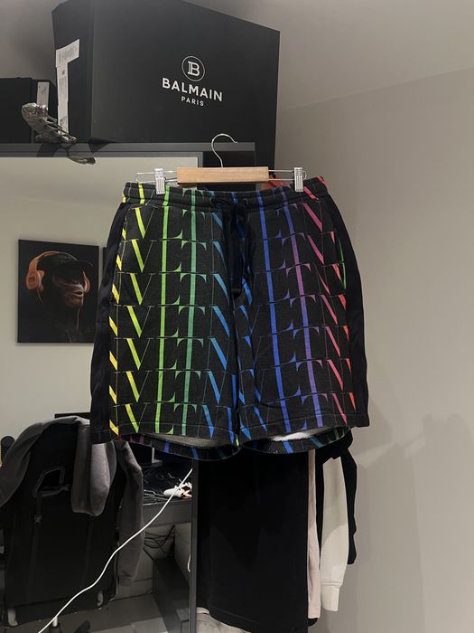 Pantaloni Scurti Valentino Rainbow
