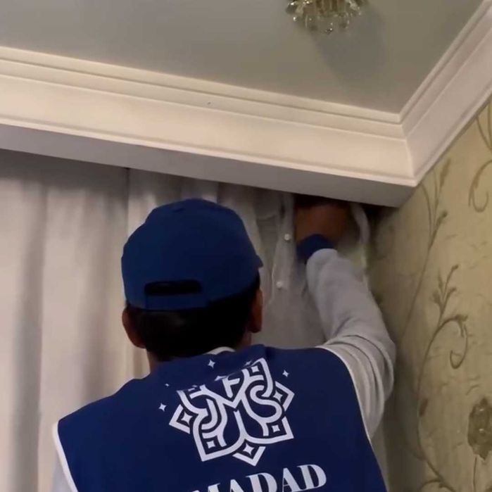 Стирка штор в Ташкенте | Parda yuvish | Химчистка штор | Парда ювиш |