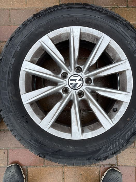 Roti jante VW Tiguan Passat Golf R17 cu anvelope de vara