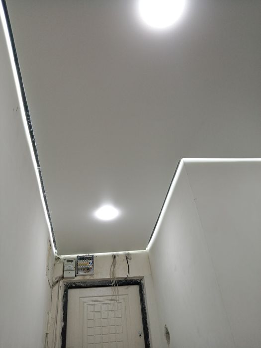 Натежной потолок