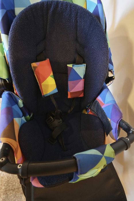 Бебешка количка Adamex Cortina 3 в 1 + Kikkaboo - Isofix база за кола