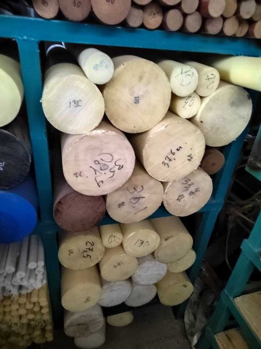 Фторопласт,Капролон,Полипропилен,Стеклотекстолит,Полиуретан,Флубон