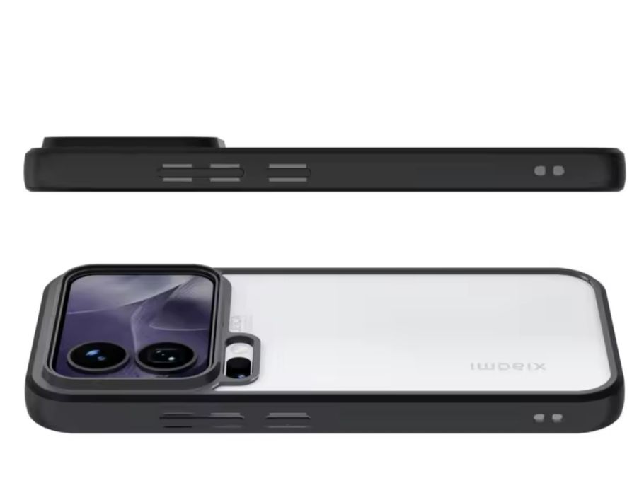 Xiaomi 17 ,17pro,17pro max силиконов кейс с матов гръб