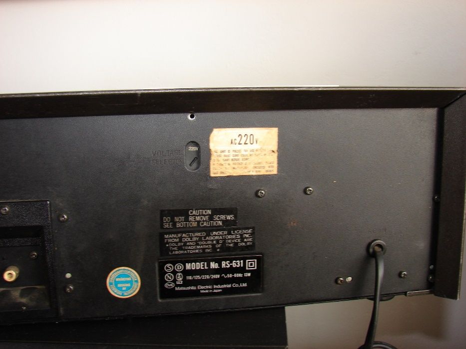 Casetofon Technics 631,vintage(akai,sony)